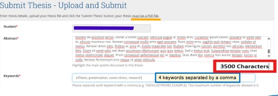 Thesis Upload 3500 Characters